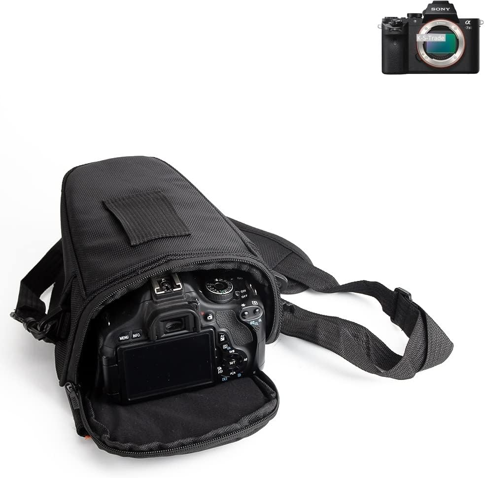 K-S-Trade Kameratasche Für Sony Alpha 7 II Kameratasche Fototasche Schultertasche Umhängetasche Für