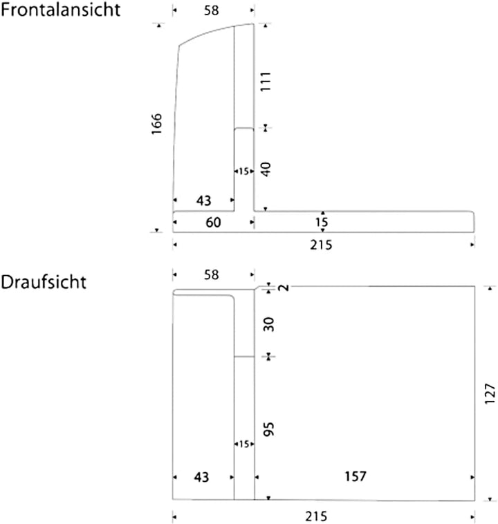 Ritter Ersatz-Schlitten für COMPACT 1 und SONO 1 Allesschneider, Kunststoff, Bruchsicheres Material,
