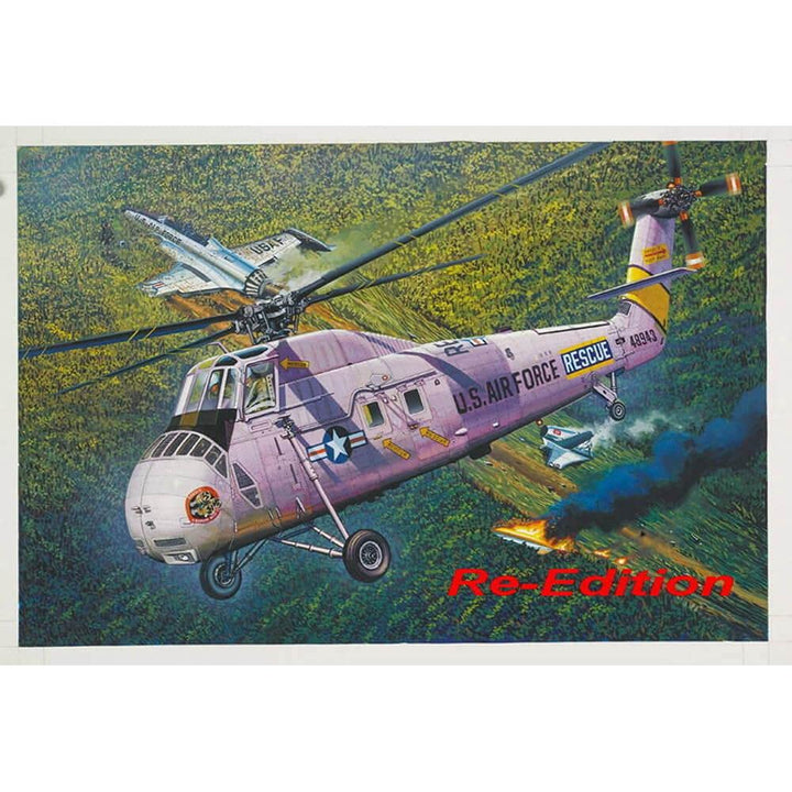 Trumpeter 002884 1/48 HH-34J Modellbau, Mehrfarbig