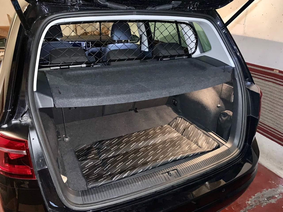 ERGOTECH Trennnetz Trenngitter kompatibel mit Volkswagen Golf Sportsvan RDA65-S8, für Hunde und Gepä