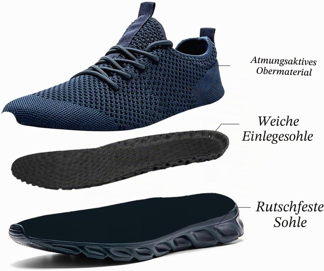 Damyuan Herren Laufschuhe Turnschuhe Sportschuhe Sneaker Running Tennis Schuhe Freizeit Strassenlauf