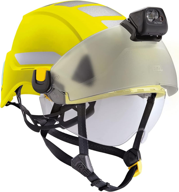 PETZL Unisex – Erwachsene Schicht Hallo-Viz Kopfschutz, Gelb, Uni, Gelb