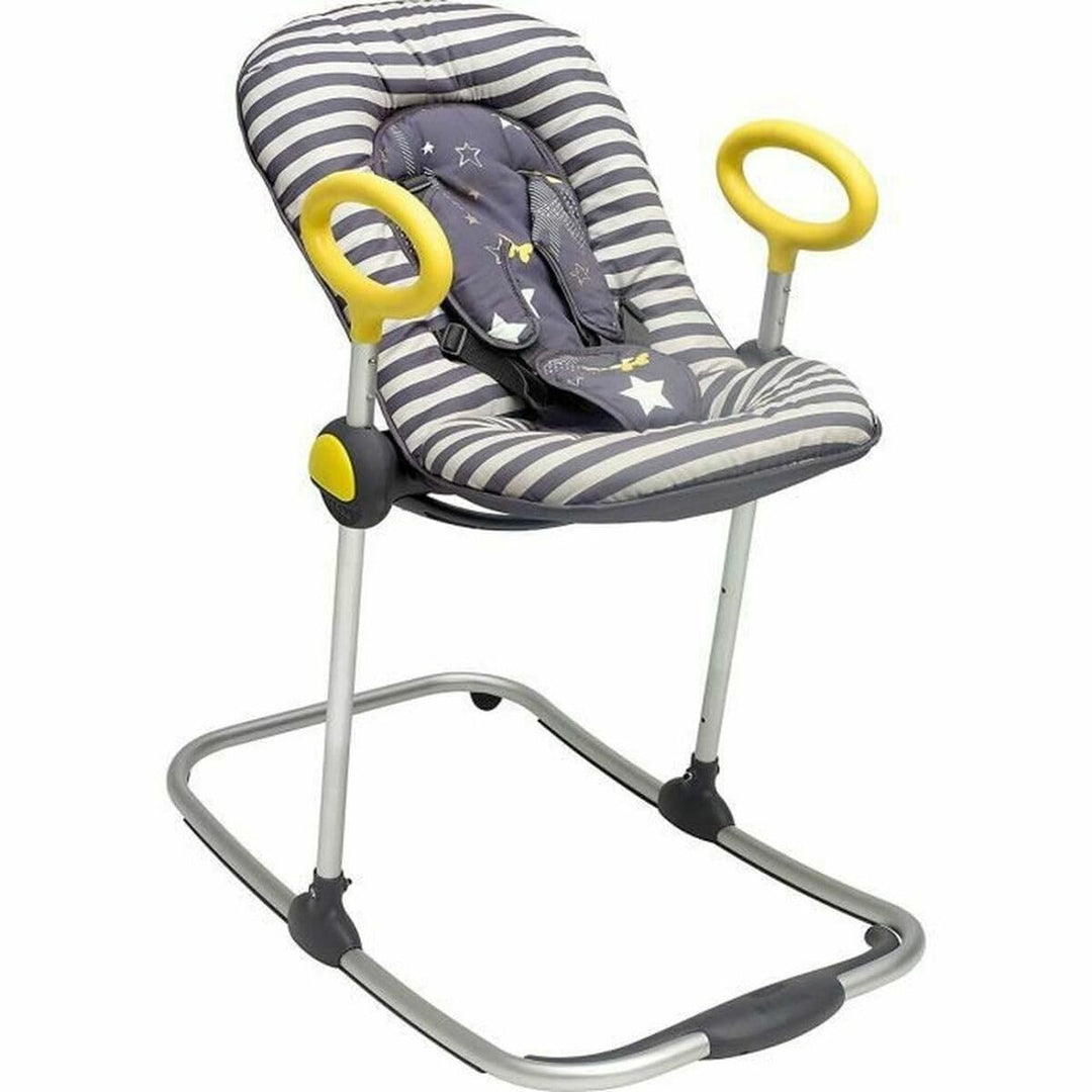 BÉABA, BabyWippe Up & Down I, Durch einfachen Druck verstellbar , 4 Höhenstufen, 3 Neigepositionen,