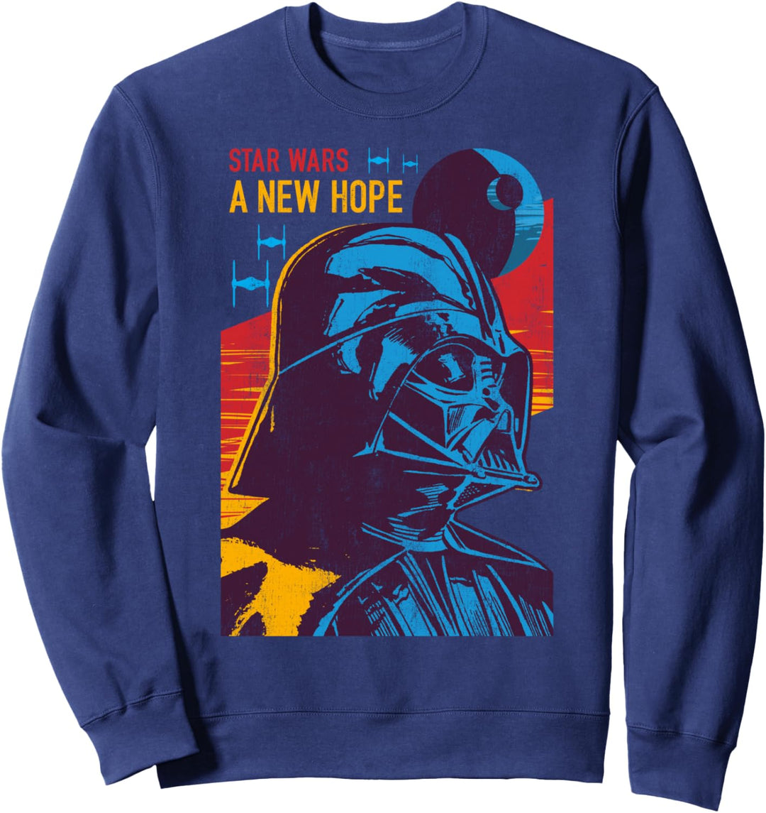 Star Wars Darth Vader Is Not The New Hope Poster Sweatshirt