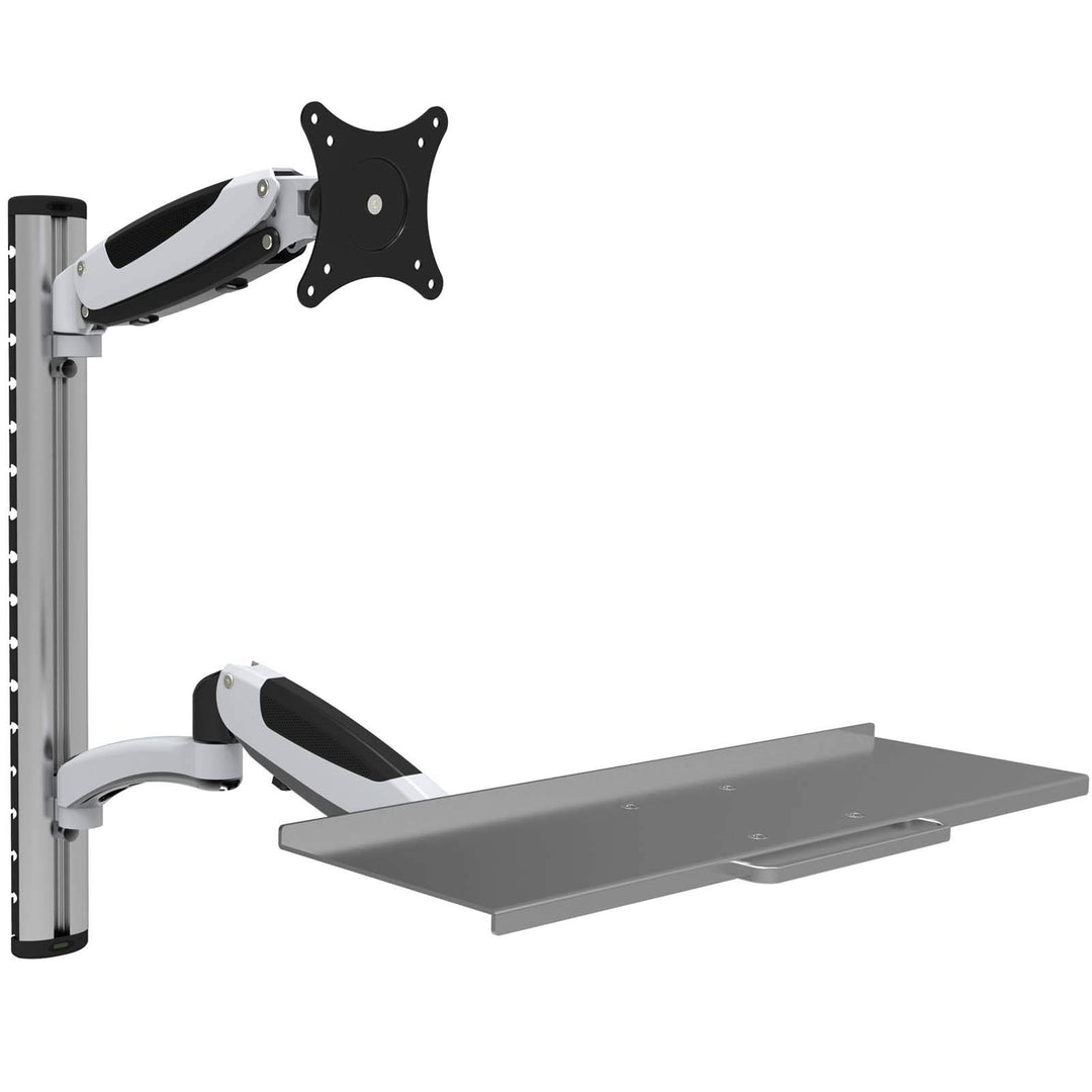 HFTEK FY02WS Monitor Halterung Halter Wandhalterung für Bildschirme von 13 bis 34 Zoll mit VESA75 /