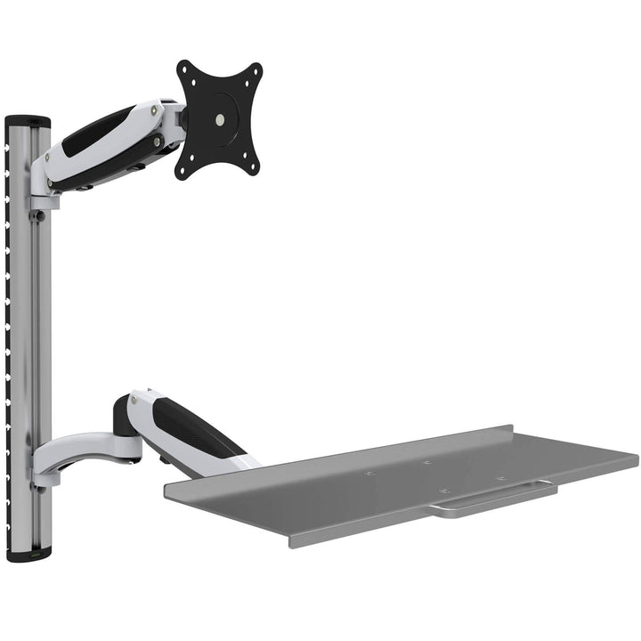 HFTEK FY02WS Monitor Halterung Halter Wandhalterung für Bildschirme von 13 bis 34 Zoll mit VESA75 /