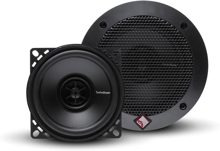 Rockford Fosgate R14X2 Prime 4-Inch Full Range Coaxial Speaker - Set of 2, 4-Inch