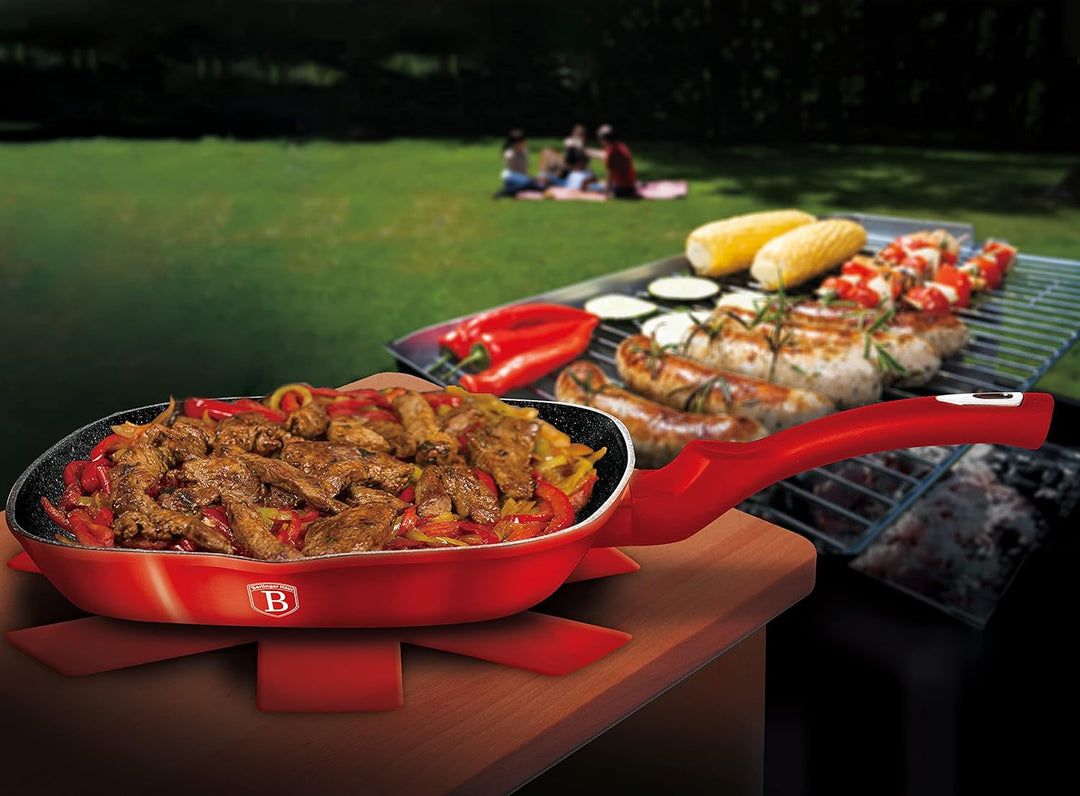 Berlingerhaus Burgunder Grillpfanne 28cm
