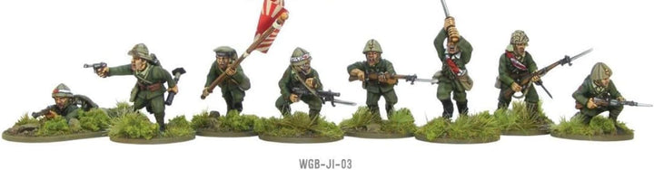 Spezielle Marinelandeeinheiten WWII japanische Marines - Bolt Action