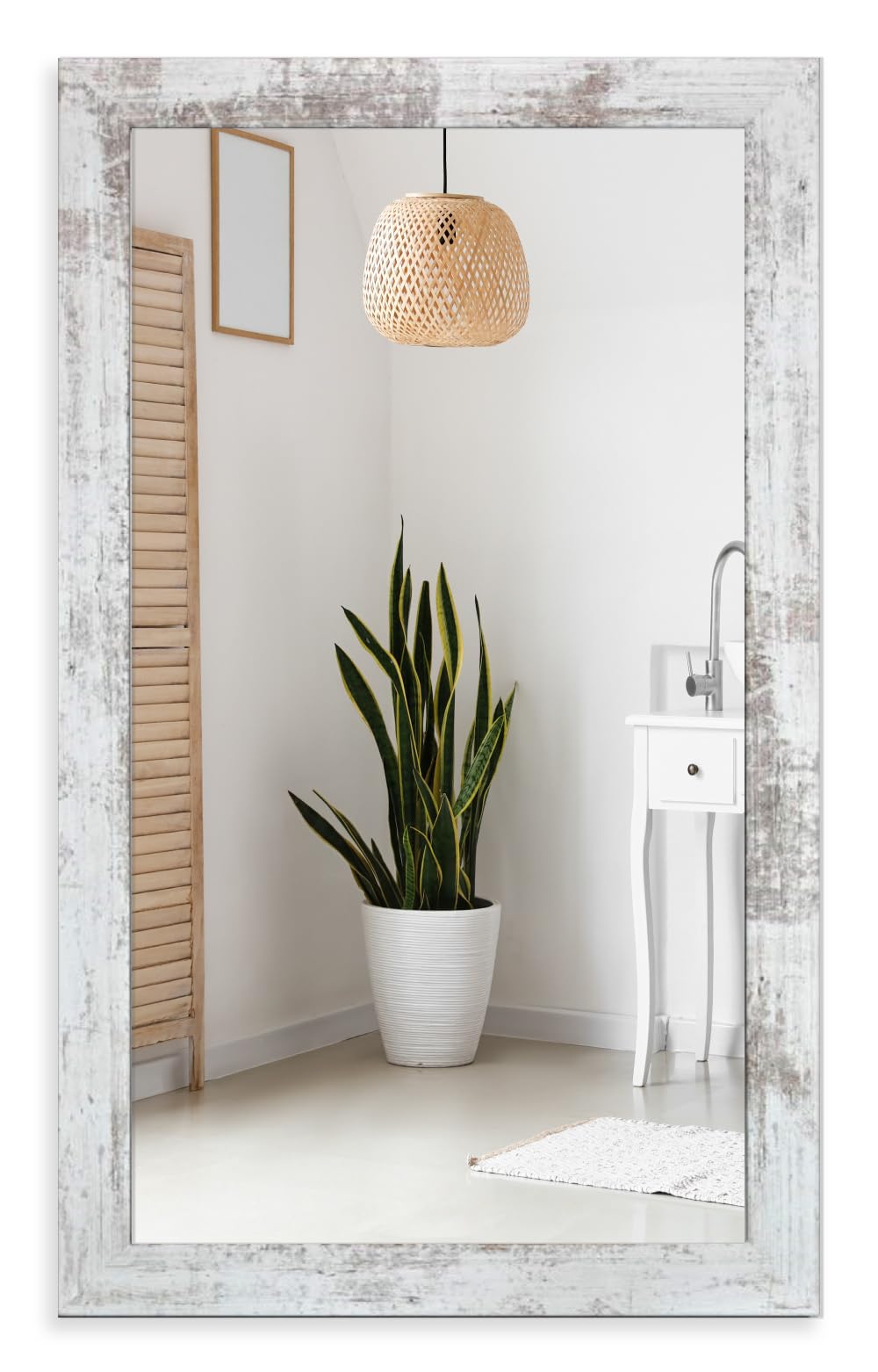 Spiegel MIT Rahmen 32 GRÖssEN 60/50, 50/60cm, 12 Farben Rahmen, Handgefertigte, breiter Fester Rahme