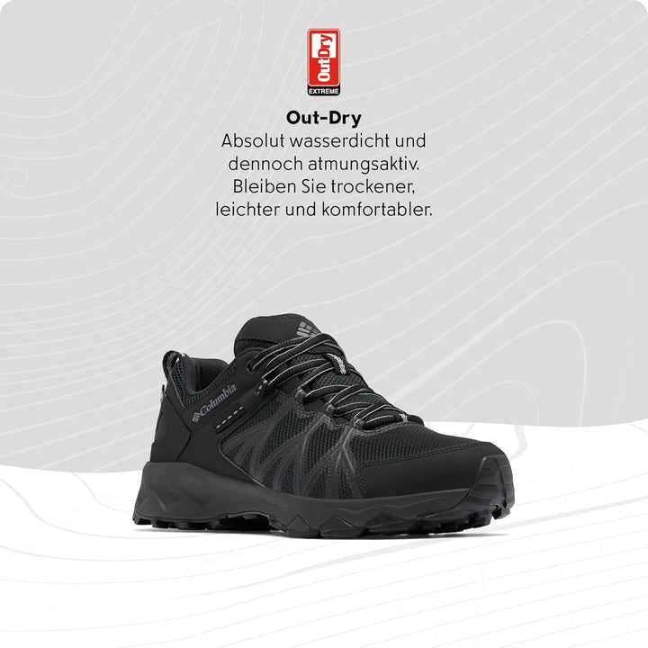 Columbia Herren Peakfreak 2 Outdry Wanderschuhe 40 EU Black Shark, 40 EU Black Shark
