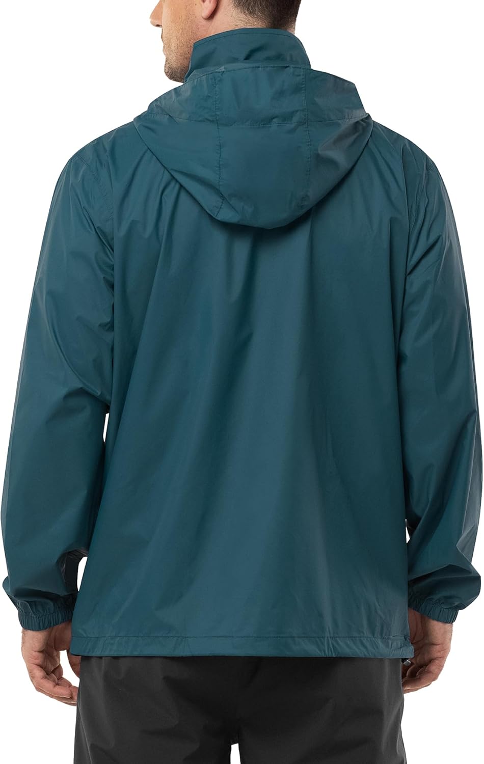 Outdoor Ventures Regenjacke Herren Wasserdicht Ultraleichte Dünne Faltbare Regenmantel Atmungsaktiv