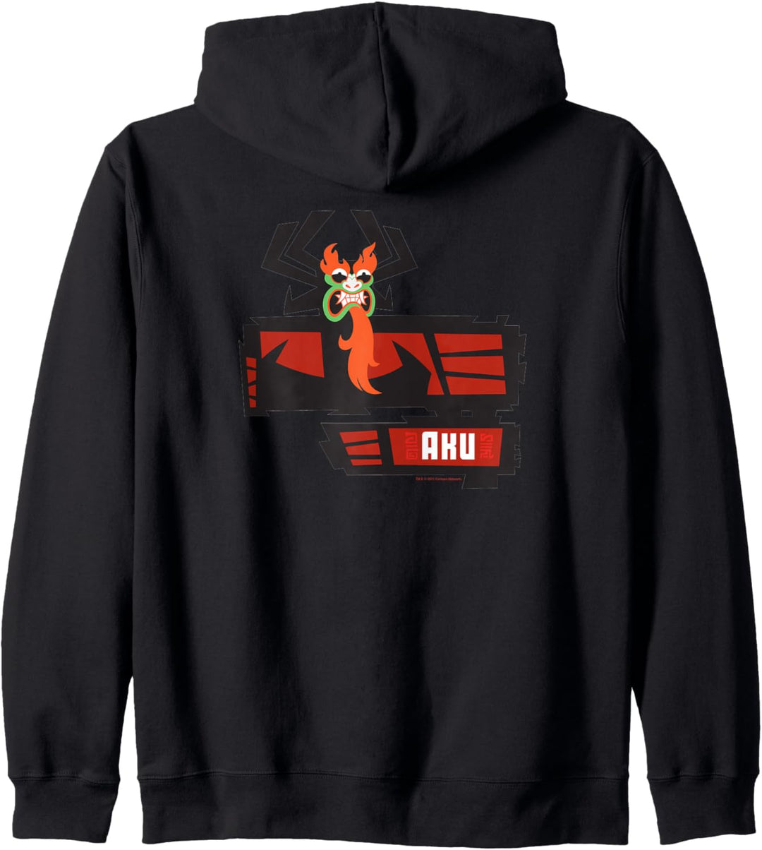 Samurai Jack Bar Frame Aku Kapuzenjacke