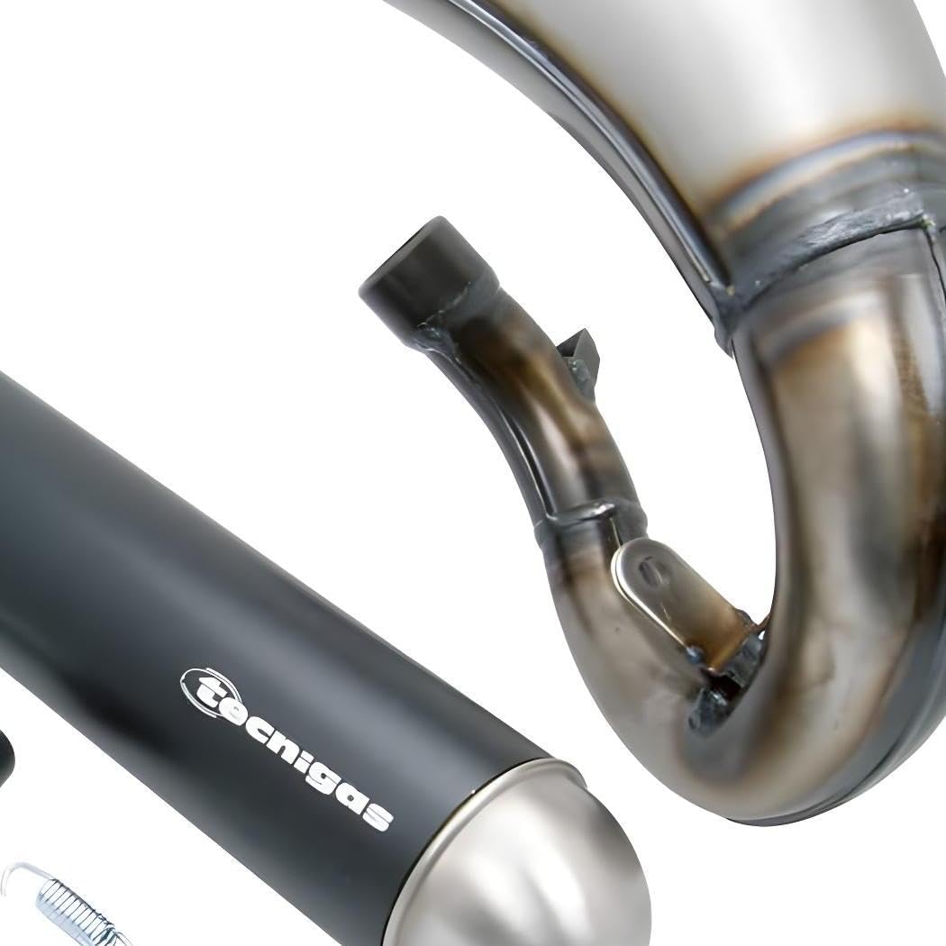 Auspuff Tecnigas E-NOX Steel für Rieju MRT 50ccm
