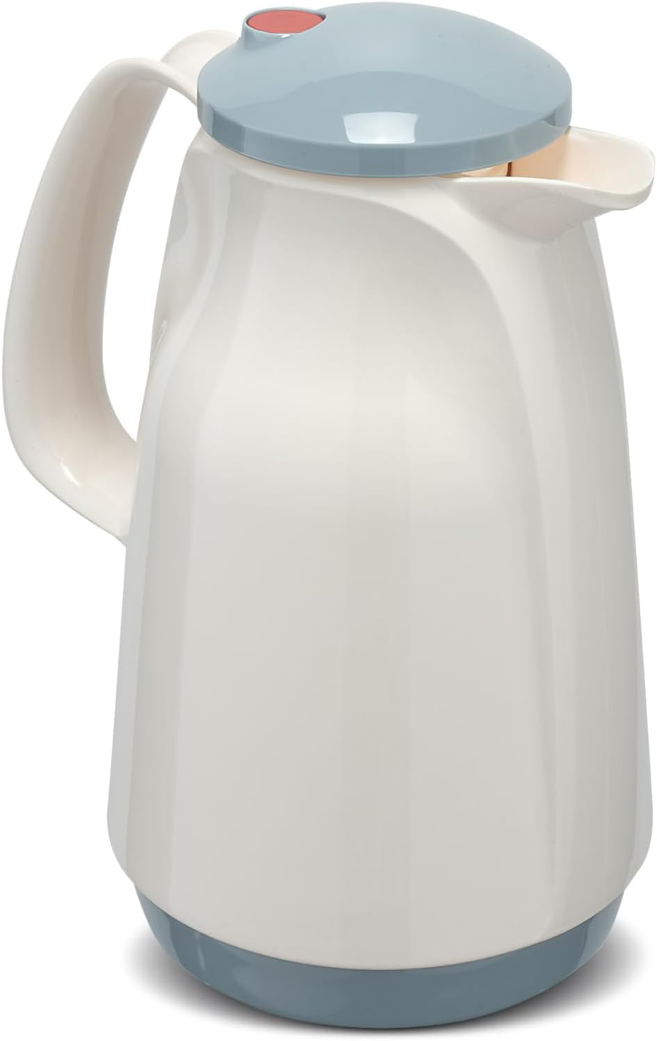 ROTPUNKT Isolierkanne 220 Bella 1,0 l | Zweifunktions-Drehverschluss | BPA Frei- gesundes Trinken |