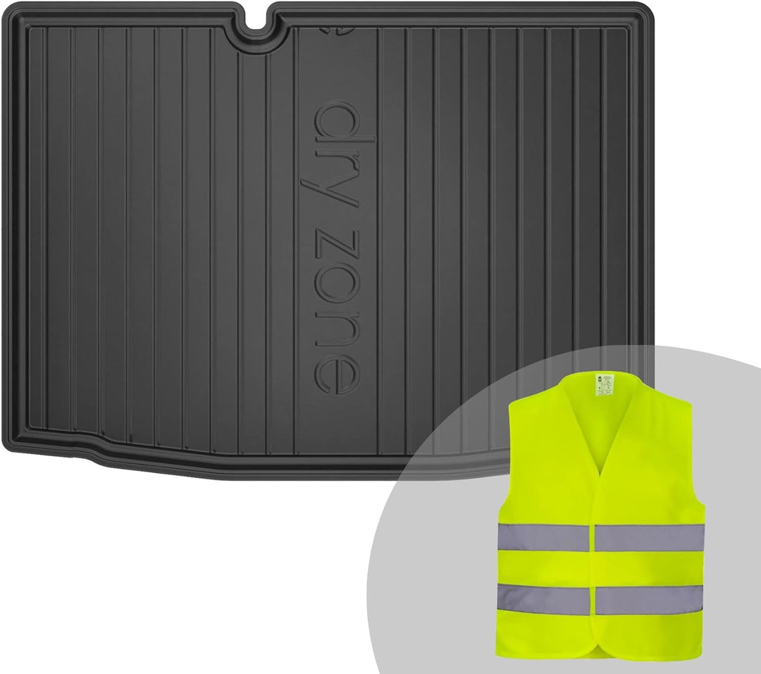 FROGUM DryZone Gummimatte Ganzjährige Praktische Auto Kofferraummatte Kofferraumwanne passend für Sk