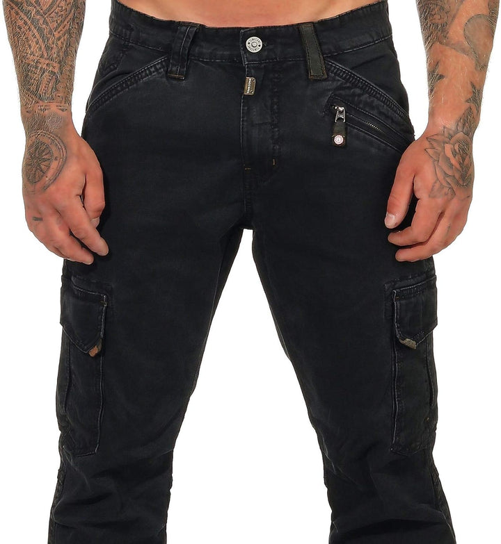 Timezone Herren Regular BenTZ 30W / 34L Schwarz (Caviar Black 9151), 30W / 34L Schwarz (Caviar Black