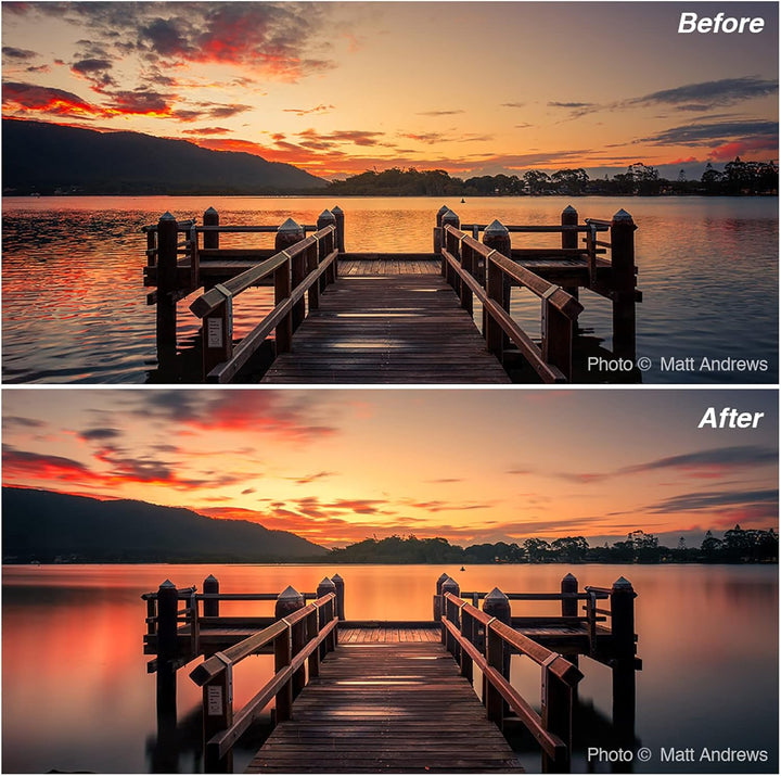 Haida ND-Filter-Set für Heckobjektiv – ND8, ND16, ND64, ND1000, Neutraldichtefilter-Set mit Adapterr