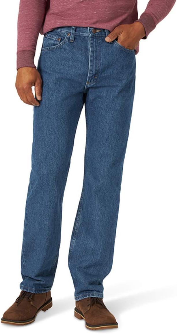 Wrangler Men's Texas Contrast Jeans 30W / 32L Dark Stone, 30W / 32L Dark Stone