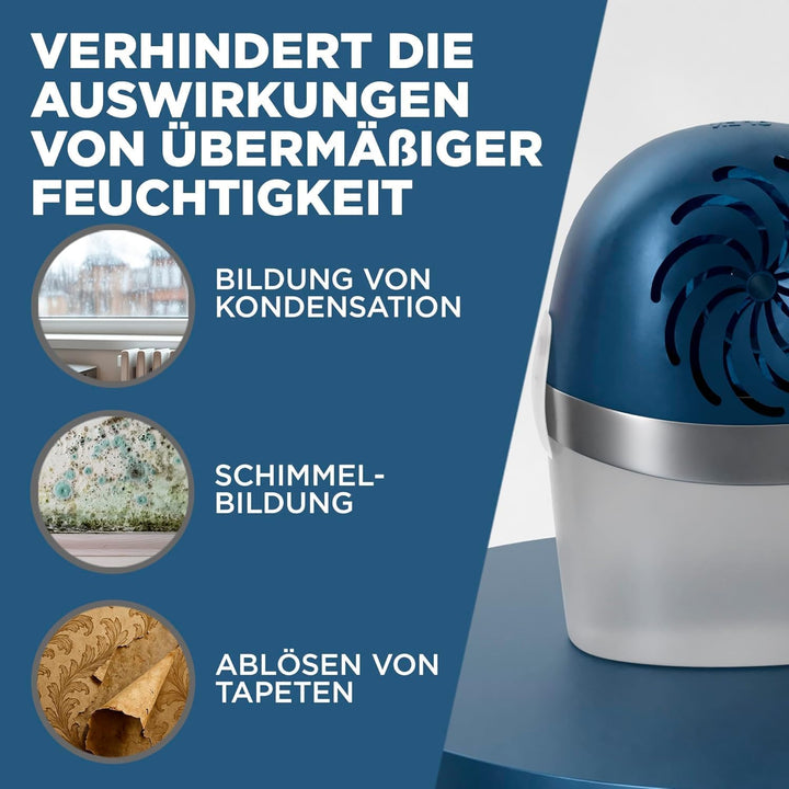 Bundle aus Pattex AERO 360º Luftentfeuchter, ultra-absorbierender Raumentfeuchter gegen Kondenswasse