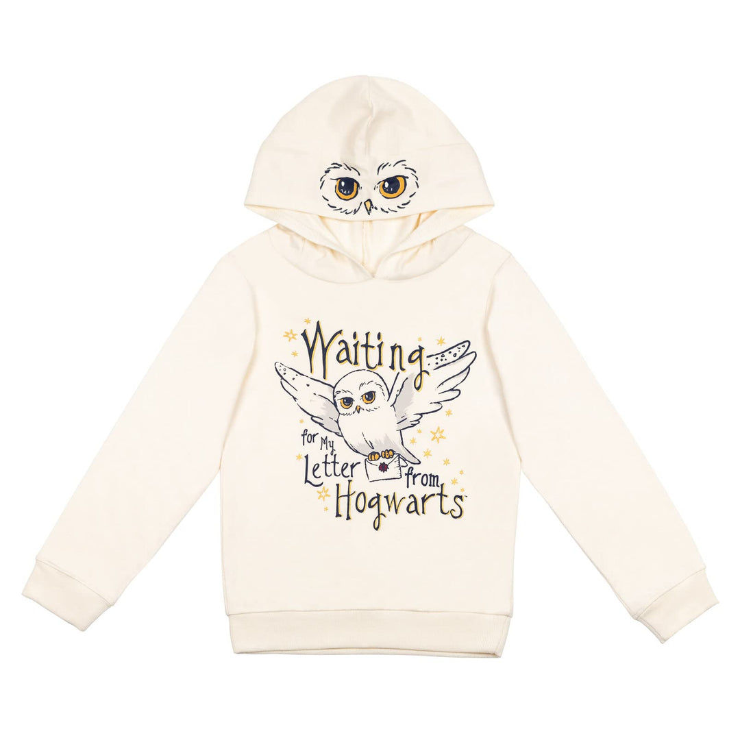 Harry Potter Hogwarts Hedwig Owl Slytherin Hufflepuff Ravenclaw Mädchen French Terry Pullover Hoodie