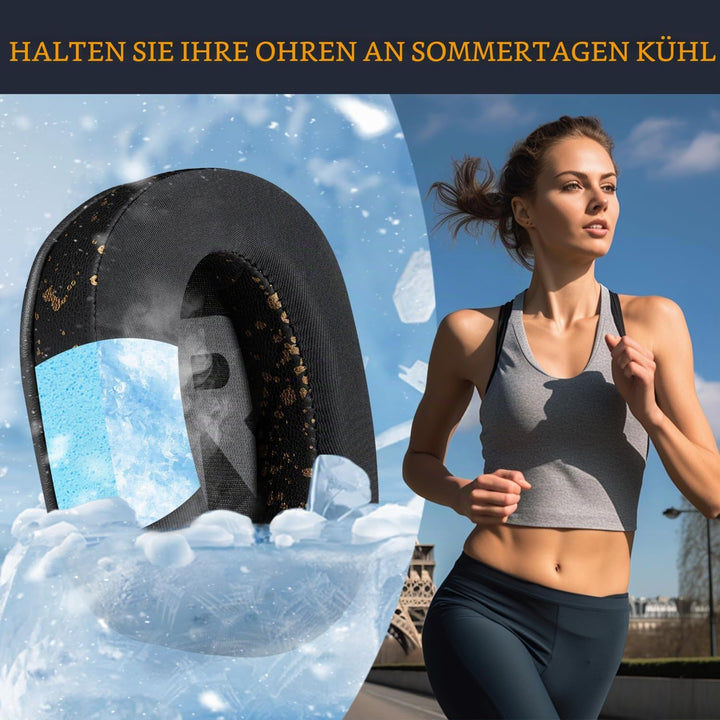 SOULWIT Kühlgel Ersatzpolster Ersatz Ohrpolster für Logitech G Pro, G Pro X, G Prox 2, G Pro X SE Ko