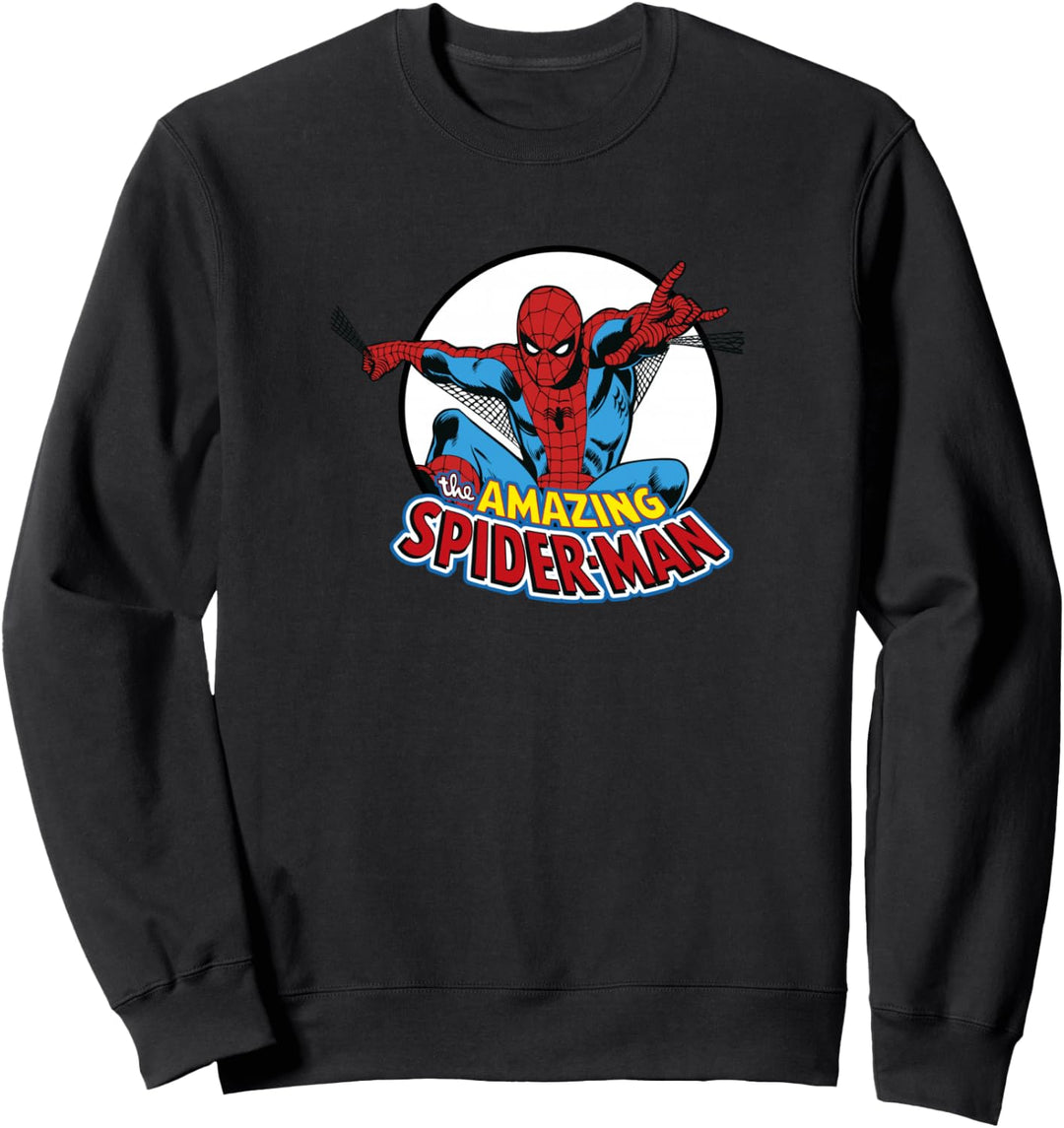 Marvel Amazing Spider-Man Retro Vintage Sweatshirt