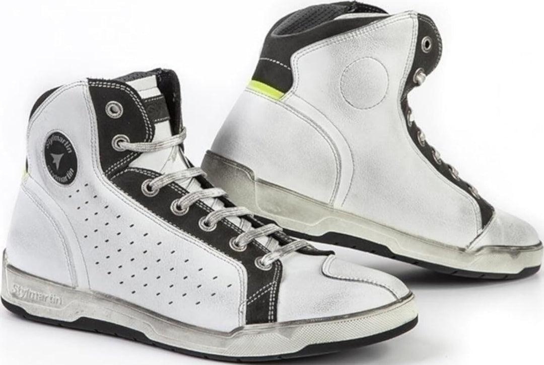 STYLMARTIN Unisex Sectormoto boot 43 EU Weiss, 43 EU Weiss