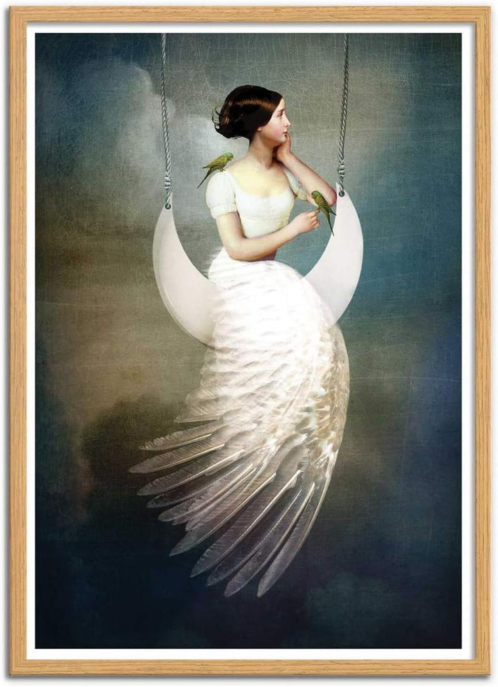 Art-Poster - to The Moon and Back - Catrin Welz-Stein