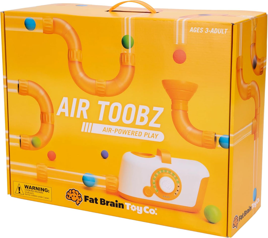 Fat Brain Air Toobz | Luftbetriebenes Ball- und Röhren-Physikspielzeug | Wissenschaftsexperimente fü