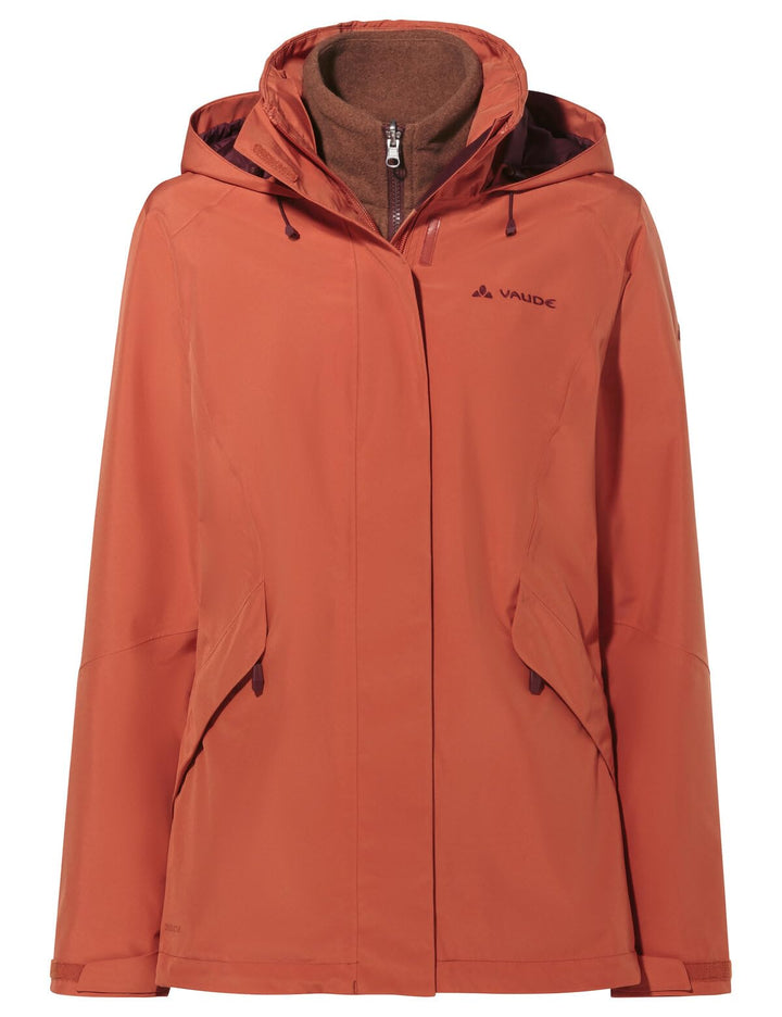 VAUDE Rosemoor - Regenjacke Damen 34 buckeye, 34 buckeye