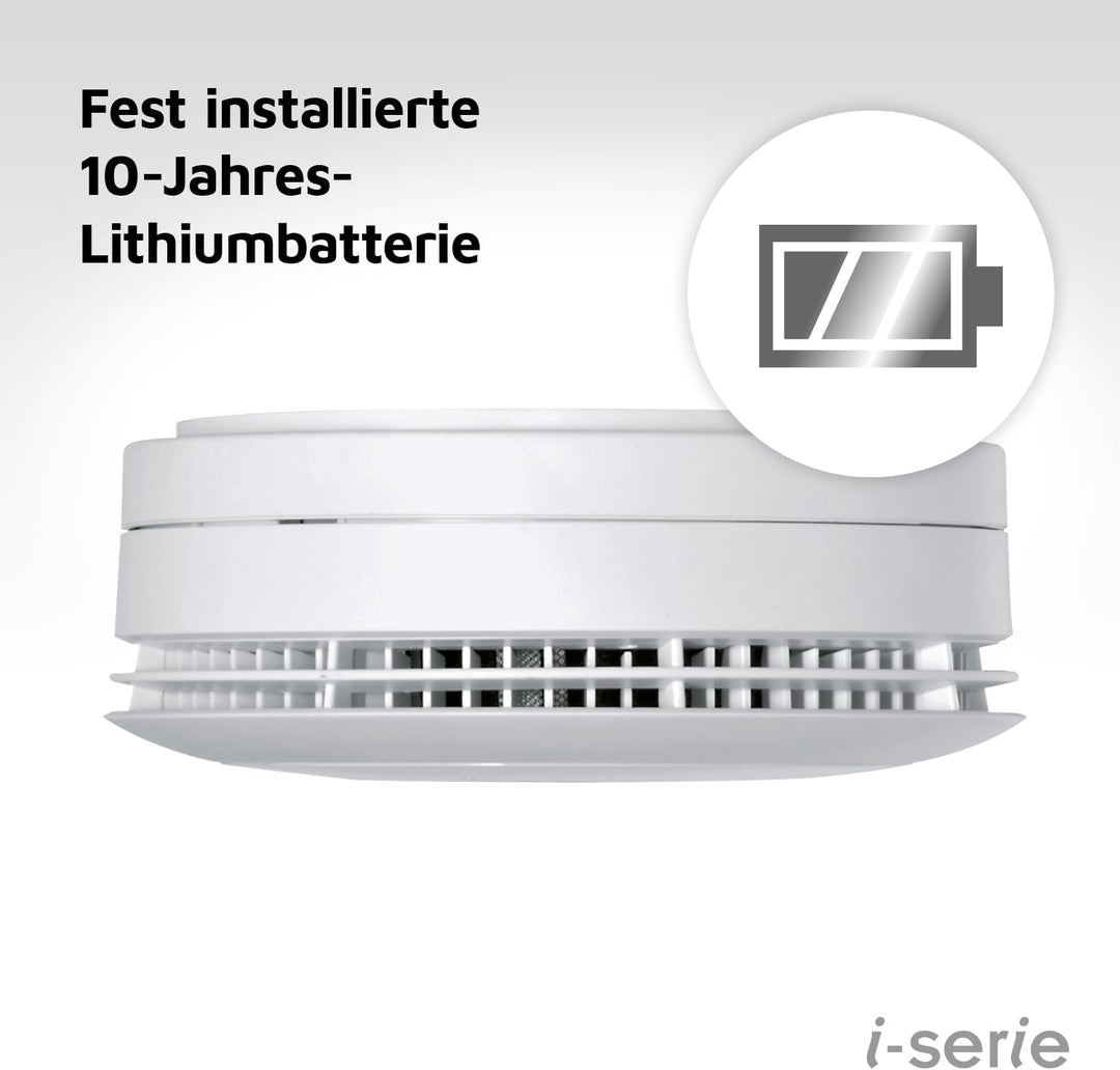 Ei Electronics Professional Ei650iW Rauchwarnmelder, i-Serie Rauchmelder mit AudioLINK-Funktion und