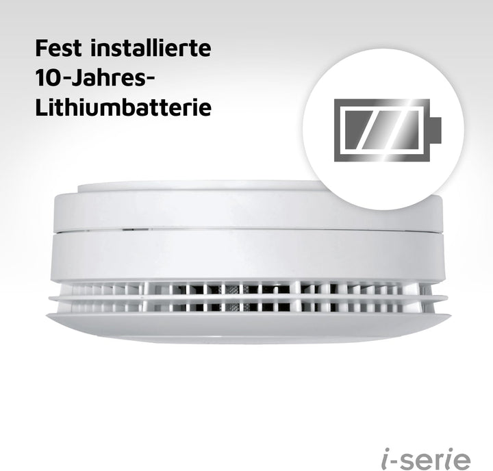 Ei Electronics Professional Ei650iW Rauchwarnmelder, i-Serie Rauchmelder mit AudioLINK-Funktion und
