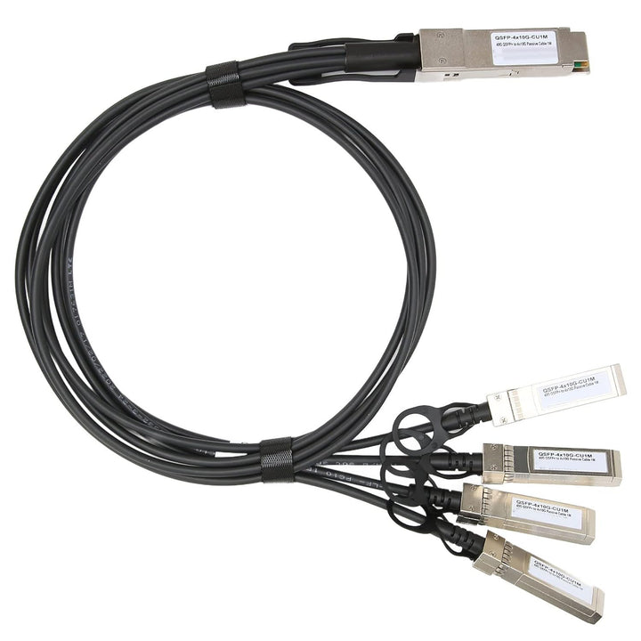 40G QSFP28 DAC Kabel, QSFP+ auf 4 SFP+ Direct Attach Kabel, 1 Meter für Cisco, für Huawei, für H3C,