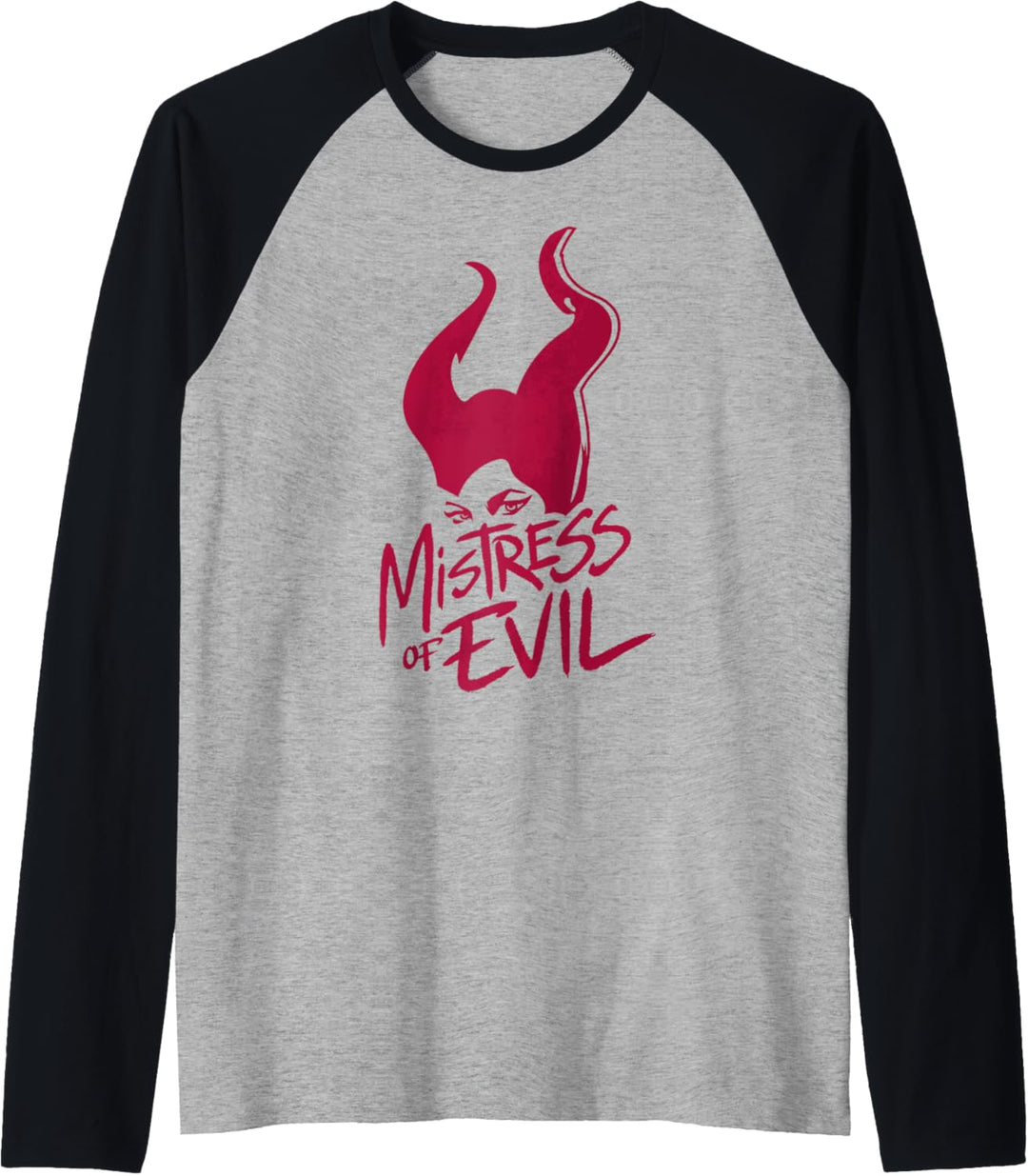 Disney Maleficent Mistress Of Evil Maleficent Stamp Raglan