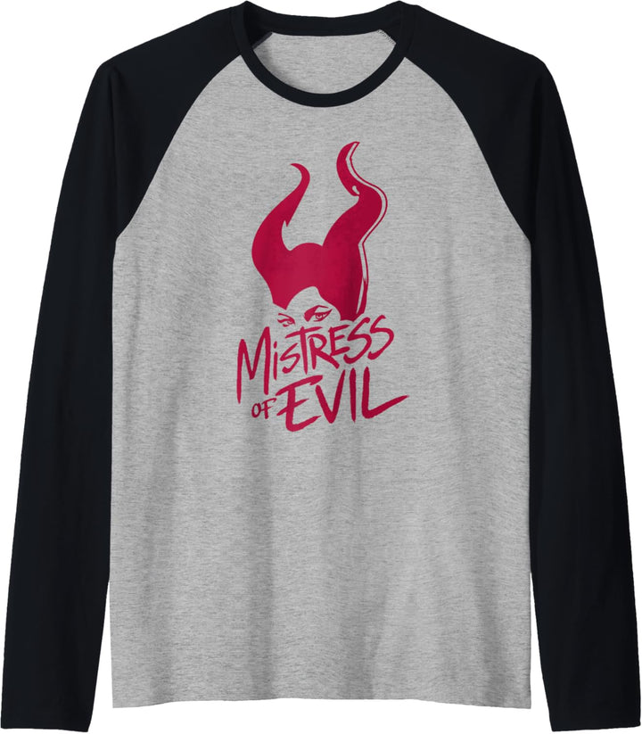 Disney Maleficent Mistress Of Evil Maleficent Stamp Raglan