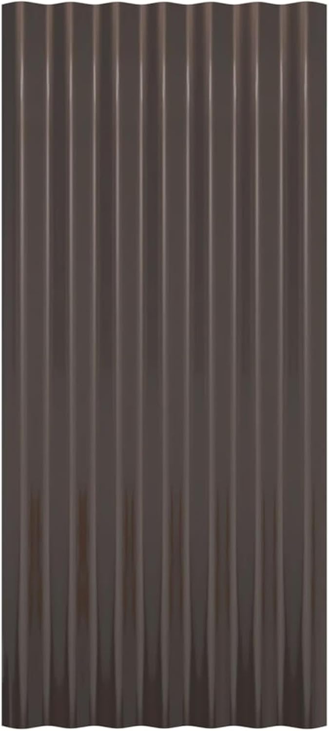 Homgoday Dachpaneele 36 STK. Dachblech Stahlblech Dach Dachplatten Metalldachpaneele Dachblech für D