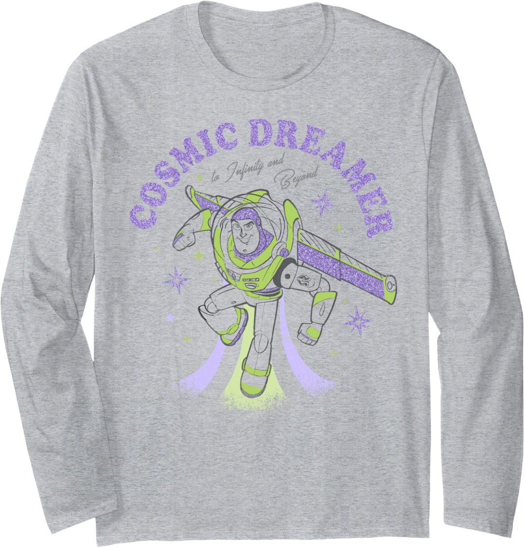 Disney Pixar Toy Story Buzz Lightyear Cosmic Dreamer Langarmshirt
