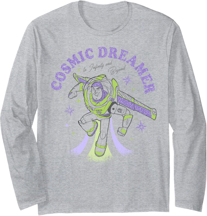 Disney Pixar Toy Story Buzz Lightyear Cosmic Dreamer Langarmshirt