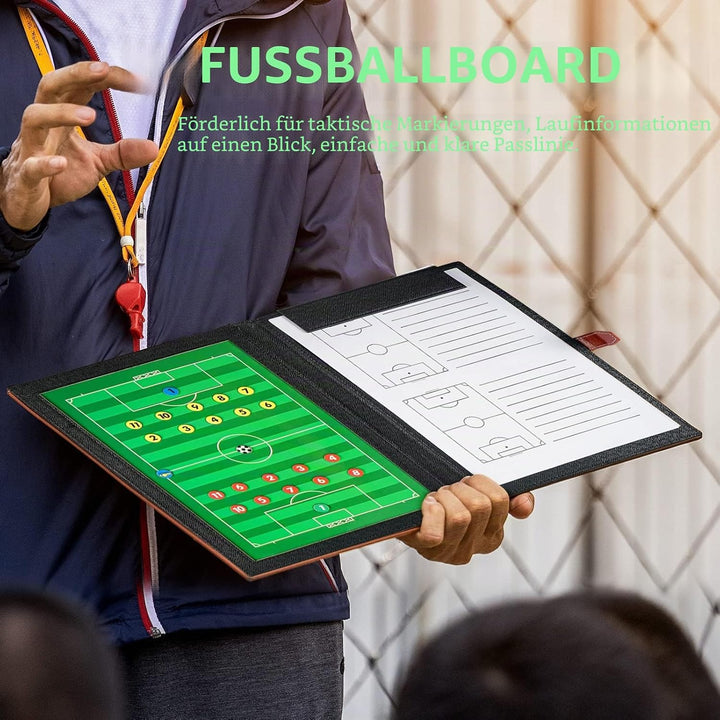 Sports Premium Magnet, Magnetisches Whiteboard, Magnettafel Playbook Trainingshilfen für Fussballtra