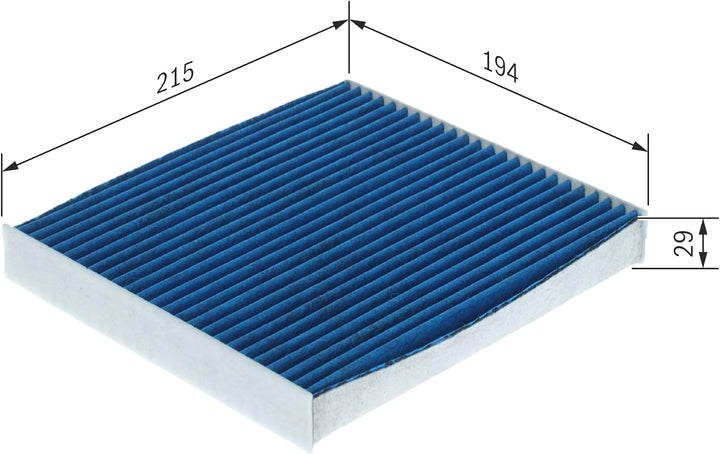 Bosch A8623 FILTER+pro Innenraumfilter - hocheffizienter Ersatzfilter - filtert effektiv Pollen, Fei