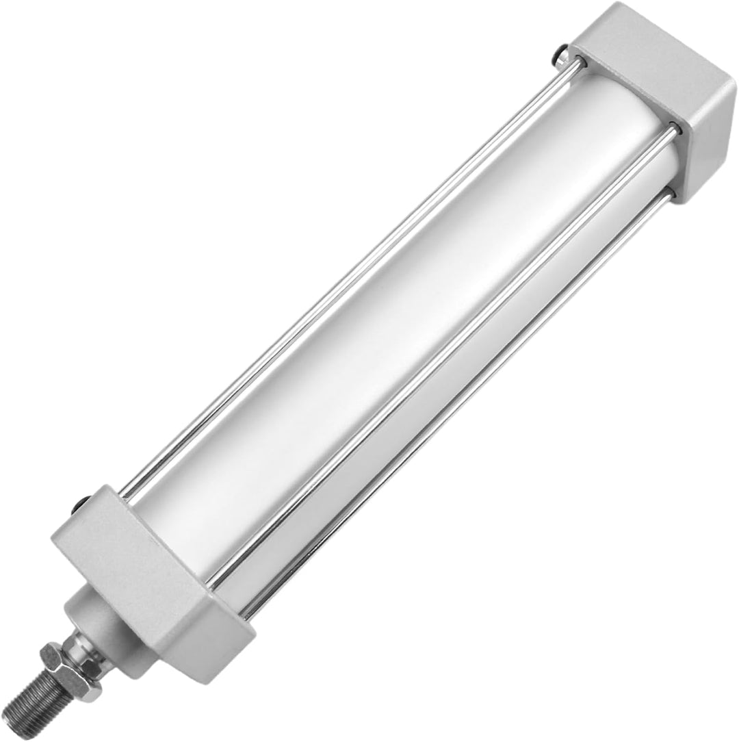 Heschen Pneumatischer Standard-Luftdruckzylinder, SC 50-200, PT1/4 Anschluss, 50mm Bohrung, 200mm Hu