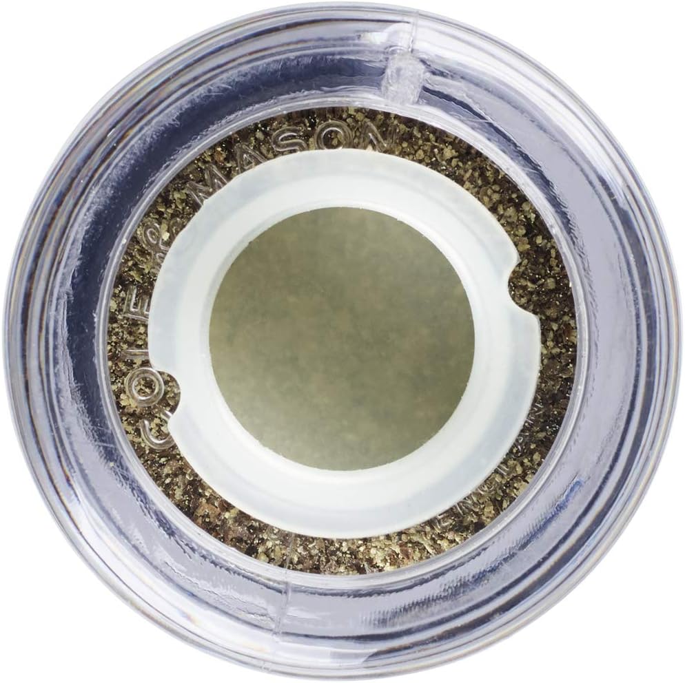 Cole & Mason H820950 Beehive Salz und Pfefferstreuer, Acryl/Chrom, 70mm, Geschenkset 10 x 5 x 7 cm,