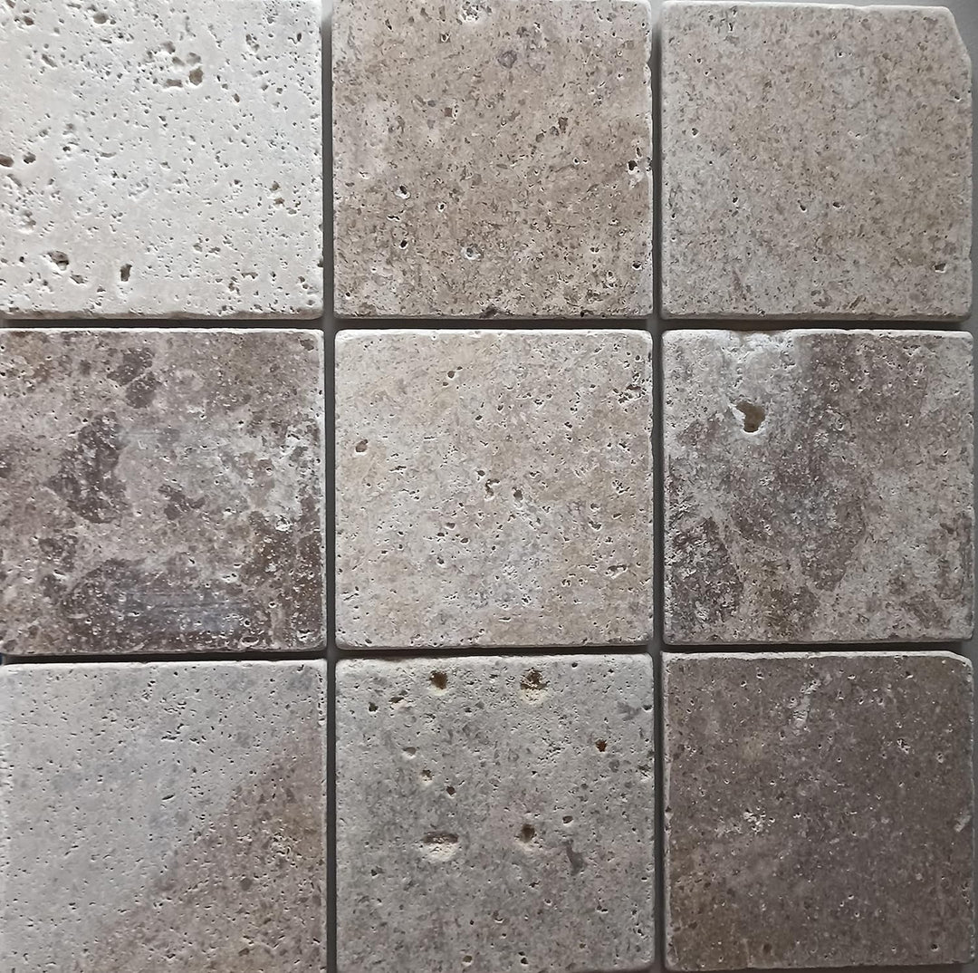 Fliese Travertin Naturstein beige Fliese Chiaro Antique für BODEN WAND BAD WC DUSCHE KÜCHE FLIESENSP