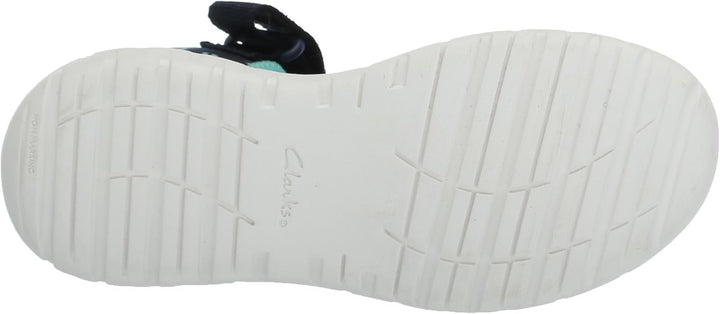 Clarks Mädchen Surfing Tide K Sandal 11.5 Wide Big Kid Marineblau, 11.5 Wide Big Kid Marineblau