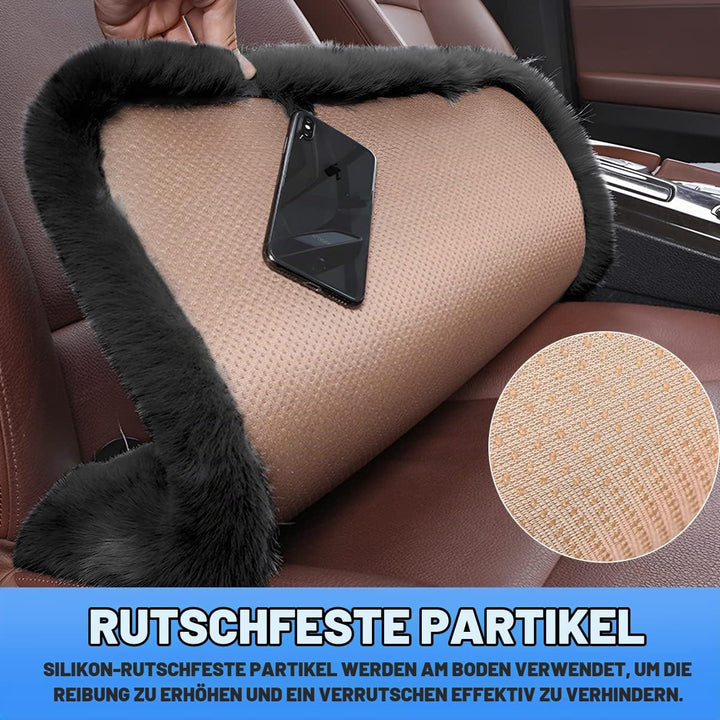 CGEAMDY 2 Stück Universal Autositzkissen, Auto Sitzauflage, Schutz Für Vordersitz Unten Einzelsitz O