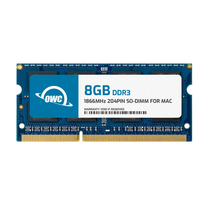 OWC 8 GB (1 x 8 GB) 1867 MHz DDR3 SO-DIMM PC3-14900 204-Pin-CL11-Speichererweiterung (OWC1867DDR3S8G