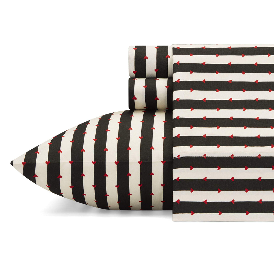 Betsey Johnson - Doppelbett-XL-Bettlaken, seidige und leichte Bettwäsche, licht- und knitterarm (Won