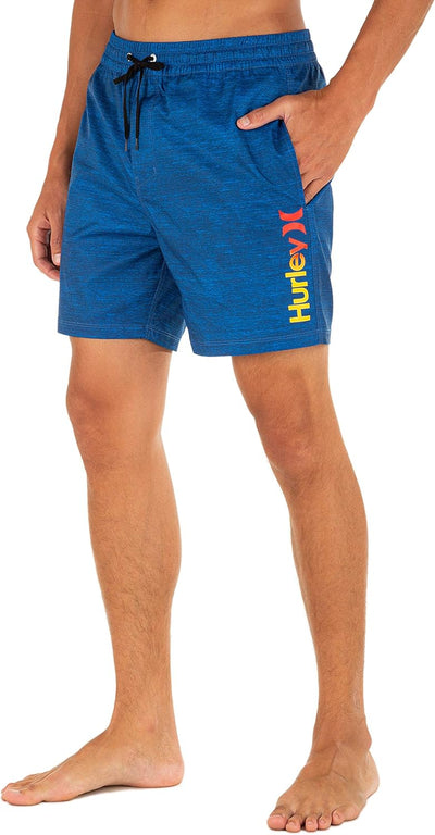 Hurley Herren C Street Volley 17' Swim Briefs 50 Signal Blue, 50 Signal Blue