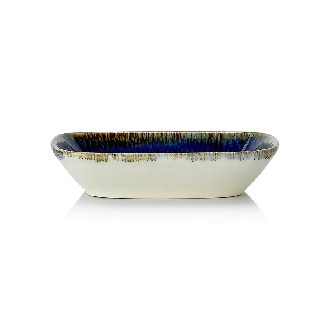 WAS Germany Schale, 12 x 8 cm, Set á 6 Stück, dark ocean, Porzellan Vida Dark Ocean 12 x 8 cm (6 Stü